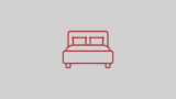 Suíte de casal com cama de casal